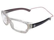 EYEDEFEND SLINGSHOT TREK CLR CLR 2.50 Safety Reader Glasses Clear Polarized