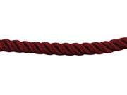 LAWRENCE METAL ROPE TWST 21 06 0 X XXXX XX Barrier Rope 1 1 2 In x 6 ft Red
