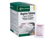FIRST AID ONLY I411 Aspirin 325mg PK250
