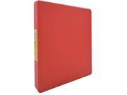 ABILITY ONE 7510004098647 Three Ring Binder ORing Red 1 in. G9510882