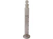 5YHY8 Graduated Cylinder Spout 1mL Glass Pk12