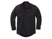 Workrite Fr Flame Resistant Collared Shirt Navy Nomex R 2XL 258MH70NB2L 0L