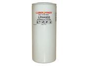 LUBERFINER LFH4933 Hydraulic Filter Spin On 8 5 8in. H.