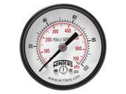 Winters 2 Lead Free Pressure Gauge 0 to 100 psi PEM1407LF