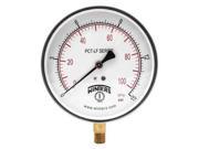 WINTERS 4 1 2 Lead Free Pressure Gauge 0 to 15 psi PCT319LF