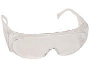 Condor Clear Safety Glasses Scratch Resistant OTG 4VCL8