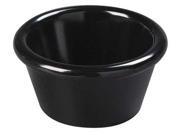 Black Smooth Ramekin Black Carlisle 85203