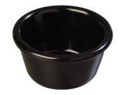 Black Smooth Ramekin Black Carlisle S28503