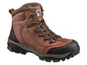 AVENGER SAFETY FOOTWEAR A7244 SZ 10W Hiking Boots Men 10W Lace Up Brown PR