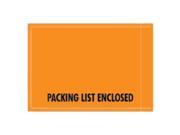 JMR12 Packing List Envelope 4 1 2 in. H PK1000