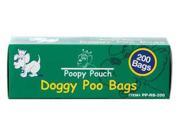 Poopy Pouch Pet Waste Bag 13in Hx8in W 3 4 gal. PK10 PP RB 200