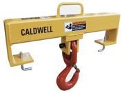 CALDWELL 10S 5 24 Forklift Beam Swivel Hook Cap 10 000 lb