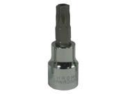 WESTWARD 20XA09 Socket Bit 3 8in. Dr Tamper Torx G0074606