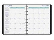 BLUELINE REDCF120081T Month Planner 17 Months 9 1 4x7 1 4 In. G8982267
