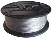 DAYTON 33RG76 Cable 1 32 in. 250 ft. 7 x 7 SS G0049126