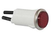 20C840 Flush Indicator Light Red 12V