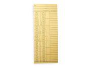 AMANO NK14 4505A Payroll Time Card Double Sided PK1000
