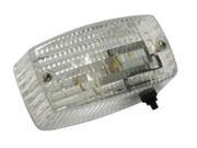 REESE 73894 Interior Dome Light Clear Rectangle