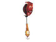 Reelcraft Incandescent Extension Cord Reel with Hand Lamp L 4050 A 163 5