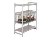 CAMBRO EACSSC2448 Security Cage 18x42 25 1 2 In Gray
