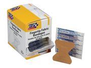 FIRST AID ONLY G127 Fingertip Bandage Fabric 1 3 4x2In PK100