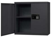 SANDUSKY LEE KDEW3012 09 Wall Mount Storage Cabinet Black
