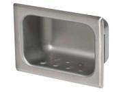 Ligature Resistant Soap Dish Silver Bestcare 1832 PF