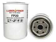 LUBERFINER FP20 Oil Filter 5 1 2in.H. 3 13 16in.dia.