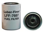 LUBERFINER LFF7687 Fuel Filter 5 7 16in.H.3 11 16in.dia.