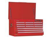 KENNEDY 3412MPR Top Chest 34 x 20 x 20 7 8 in. Red G0470027