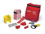 BRADY LKELO Portable Lockout Kit Pouch 18 Components G9404665