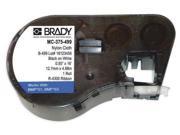 BRADY MC375499 Label Cartridge Black White 192 In. W