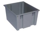 Aviditi BINS118 Stack and Nest Containers 17 x 14 1 2 x 12 7 8 Blue Pack
