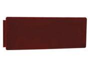 PETERSON B491R Reflector Stick On Red Rectangle