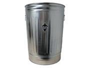 Tough Guy 31 gal. Round Silver Trash Can 2PYW6