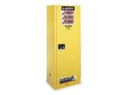 JUSTRITE 892220 Flammable Safety Cabinet 22 Gal. Yellow