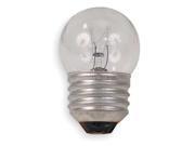 GE LIGHTING 7 1 2S120V Incandescent Light Bulb S11 8W
