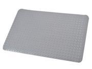 CONDOR 39 067 0700 2x3 Antifatigue Mat 2 ft. x 3 ft. Gray Vinyl