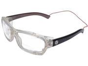 EYEDEFEND SLINGSHOT TREK CLR CLR 1.50 Safety Reader Glasses Clear Polarized