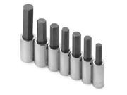 SK PROFESSIONAL TOOLS 41427 Socket Bit Set 1 2 in. Dr 7 Piece Hex G4432827