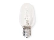 GE LIGHTING 7C7 Incandescent Light Bulb C7 7W