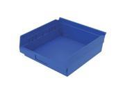 Blue Shelf Bin 20 lb Capacity 30170BLUE Akro Mils