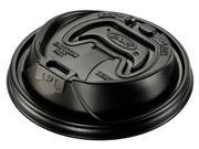 Reclosable Cold Hot Cup Lid Black Dart DRT16RCLBLK