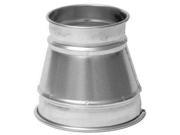 Nordfab 8 x 6 Round Reducer Duct Fitting 22 ga. 3222 0806 100000