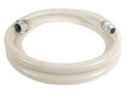 Water Suct Hose 1 1 2inx20ft 90 psi G0461240