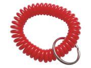 BATTALION 25PA31 Wrist Coil with Key Ring Red