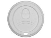 Hot Paper Cup Dome Lid White Dixie D9550