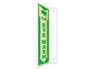 ACCUFORM SIGNS PSP917 Sign Eye Wash 18x4 In.