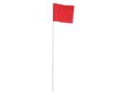 PRESCO PRODUCTS CO 4521R 188 Marking Flag Red Blank PVC PK100