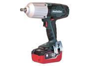 METABO SSW18 LTX 600 2x 5.5Ah LiHD kit Cordless Impact Wrench 5.5Ah 450 ft. lb.